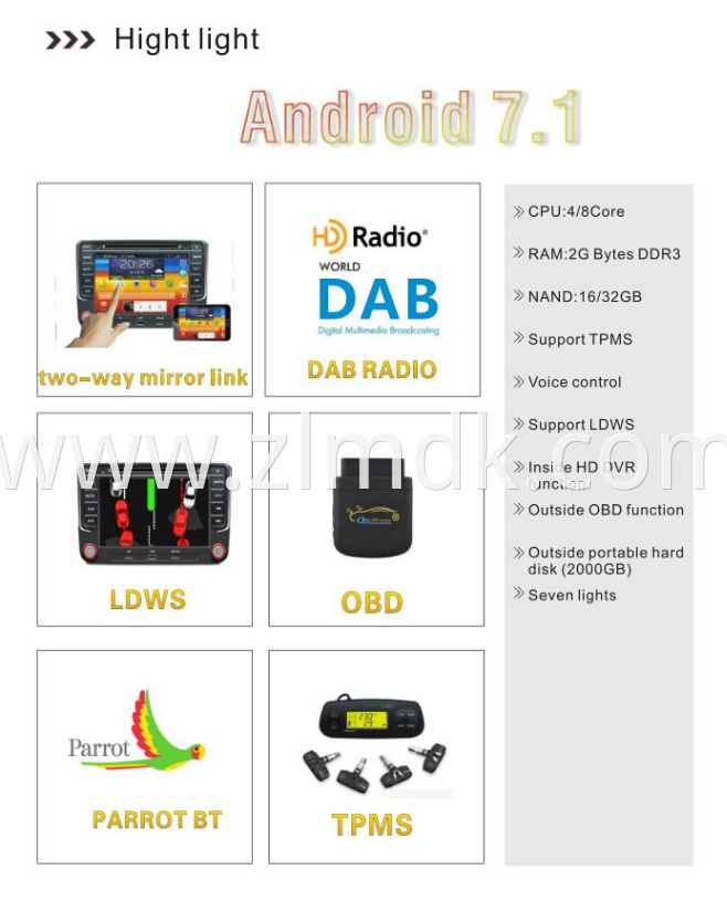 Android Autoradio Subaru WRX